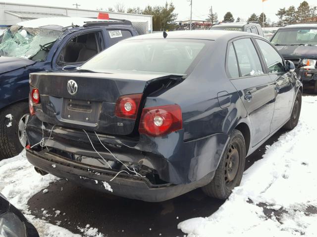 3VWHZ71K78M017837 - 2008 VOLKSWAGEN JETTA S Mavi foto 4