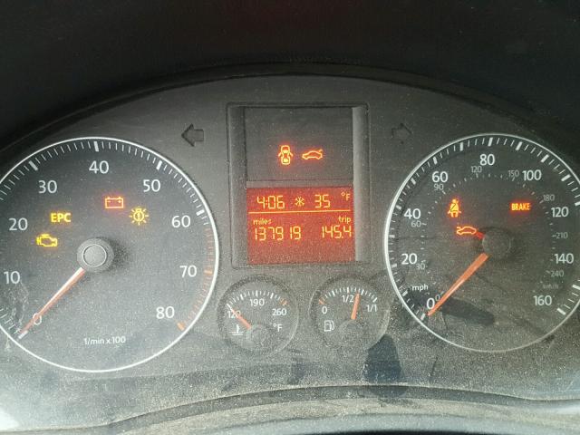 3VWHZ71K78M017837 - 2008 VOLKSWAGEN JETTA S Mavi foto 8