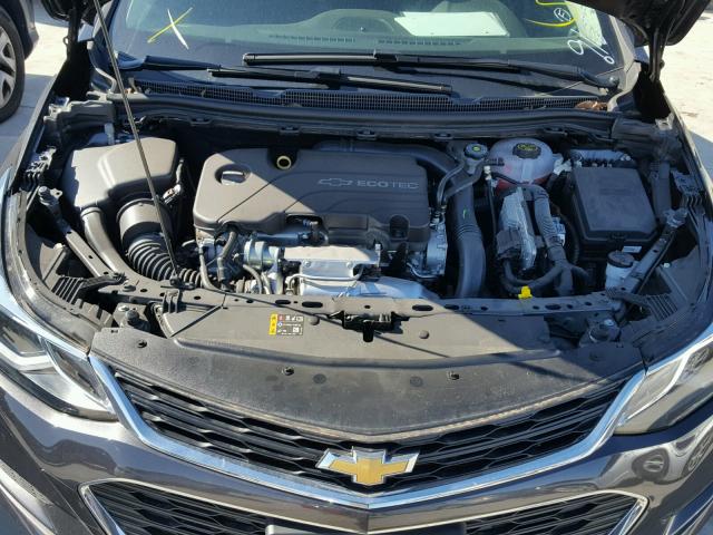 1G1BE5SMXH7258478 - 2017 CHEVROLET CRUZE LT BLACK photo 7