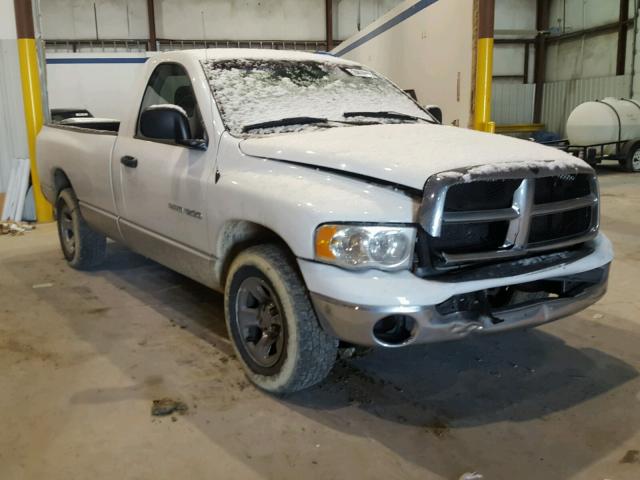 1D7HA16NX5J509707 - 2005 DODGE RAM 1500 S WHITE photo 1