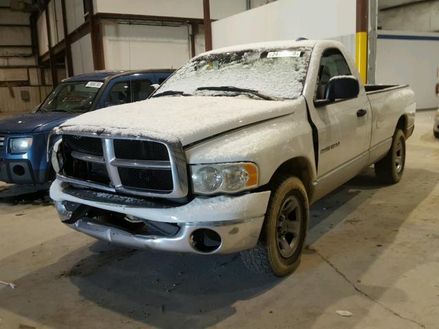 1D7HA16NX5J509707 - 2005 DODGE RAM 1500 S WHITE photo 2