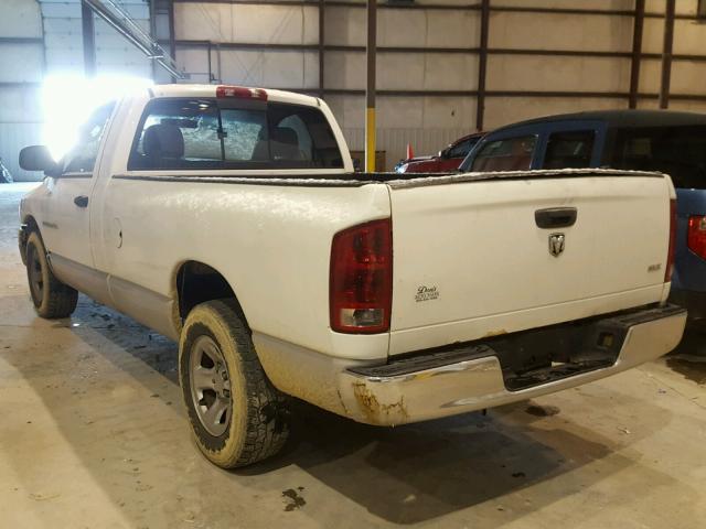 1D7HA16NX5J509707 - 2005 DODGE RAM 1500 S WHITE photo 3