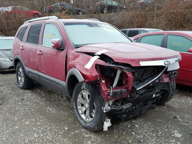 KNDJH741995034849 - 2009 KIA BORREGO LX RED photo 1