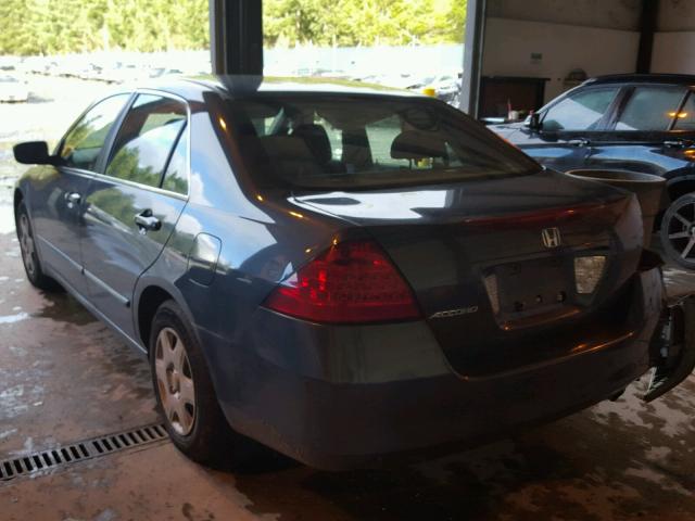 JHMCM564X6C005902 - 2006 HONDA ACCORD LX BLUE photo 3