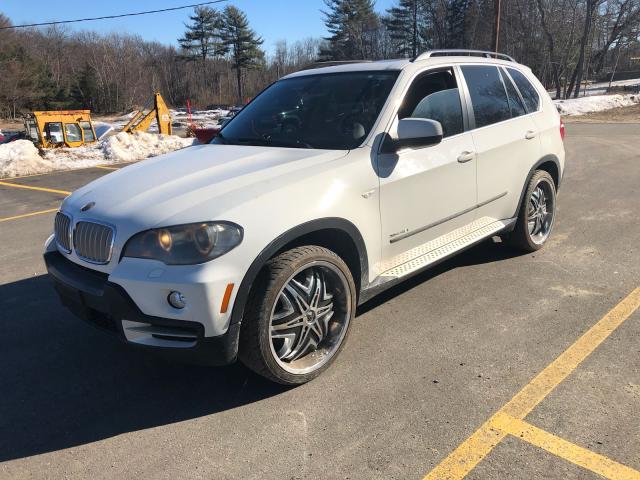 5UXFE83559L169555 - 2009 BMW X5 XDRIVE4 WHITE photo 2