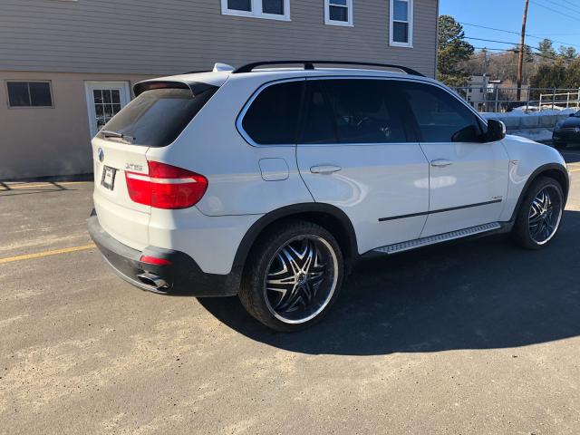 5UXFE83559L169555 - 2009 BMW X5 XDRIVE4 WHITE photo 4