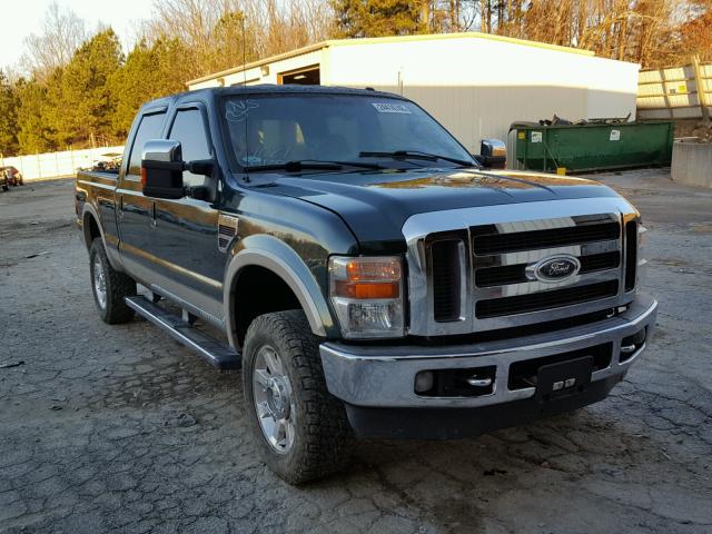 1FTSW2BR7AEA86037 - 2010 FORD F250 SUPER GREEN photo 1