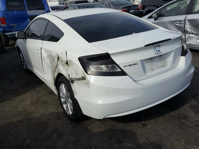 2HGFG3B17CH551041 - 2012 HONDA CIVIC EXL WHITE photo 3