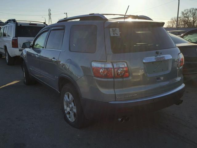 1GKER23747J135071 - 2007 GMC ACADIA SLT BLUE photo 3