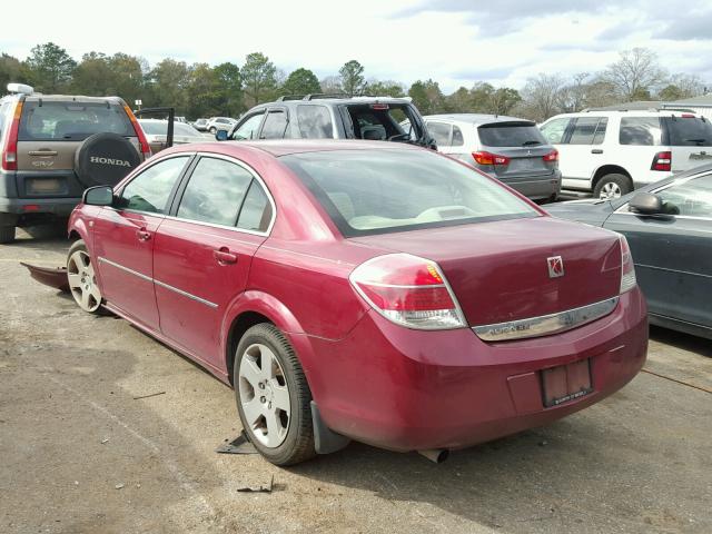 1G8ZS57N97F184498 - 2007 SATURN AURA XE BURGUNDY photo 3