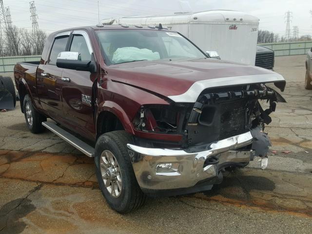 3C6UR5NL3HG744049 - 2017 RAM 2500 LARAM MAROON photo 1