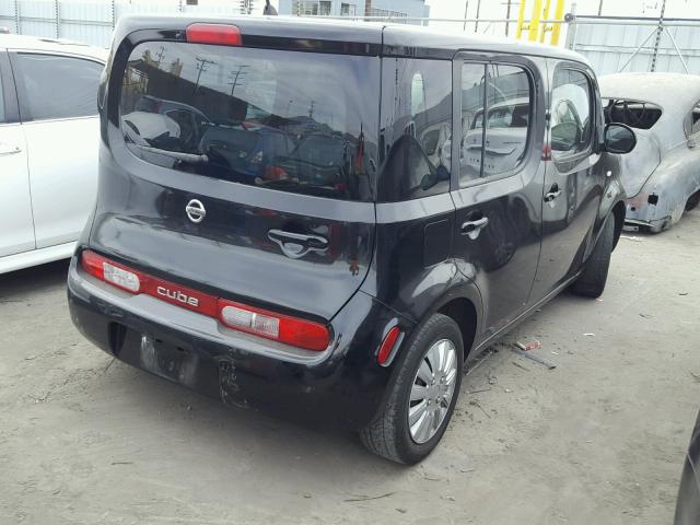 JN8AZ28R69T106512 - 2009 NISSAN CUBE BASE BLACK photo 4