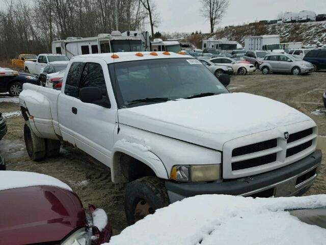 1B7MF3367YJ151876 - 2000 DODGE RAM 3500 WHITE photo 1