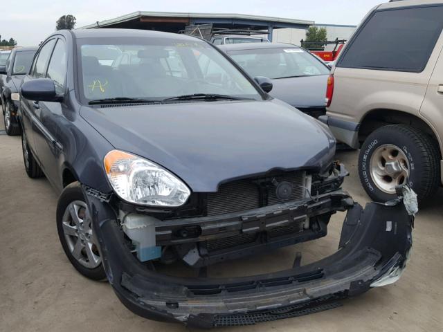 KMHCN4AC9BU618911 - 2011 HYUNDAI ACCENT GLS BLUE photo 1