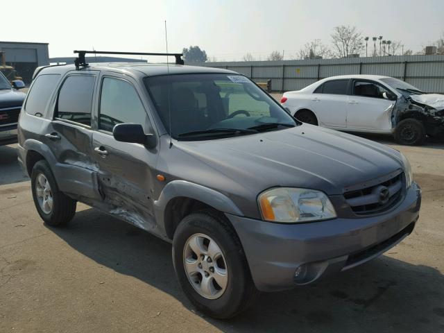 4F2YU091X2KM36297 - 2002 MAZDA TRIBUTE LX GRAY photo 1