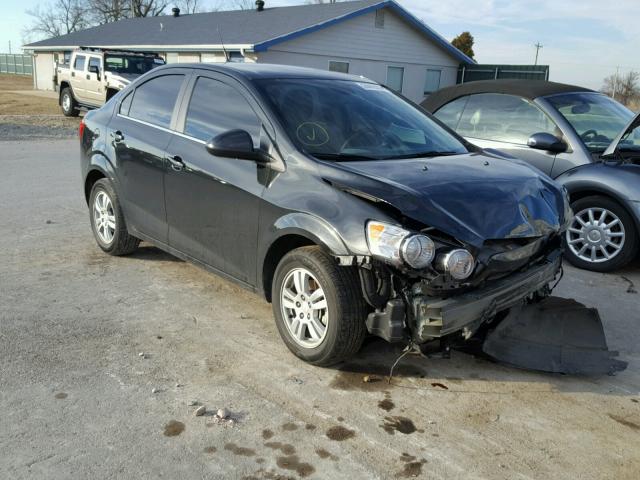 1G1JC5SH0D4253743 - 2013 CHEVROLET SONIC LT GRAY photo 1