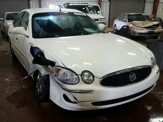 2G4WD532651277672 - 2005 BUICK LACROSSE C WHITE photo 1