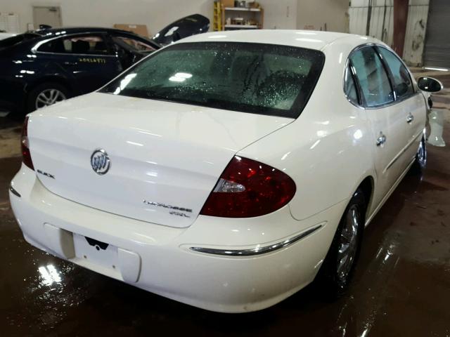 2G4WD532651277672 - 2005 BUICK LACROSSE C WHITE photo 4