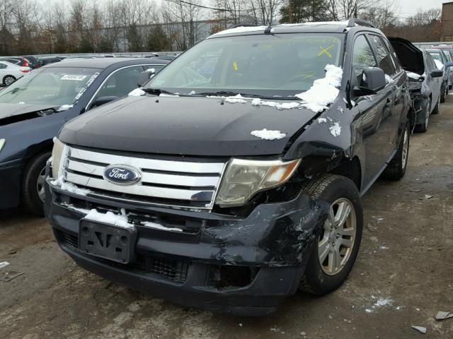 2FMDK36C67BB18461 - 2007 FORD EDGE SE BLACK photo 2