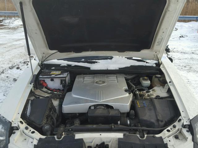 1G6DM577440184566 - 2004 CADILLAC CTS WHITE photo 7