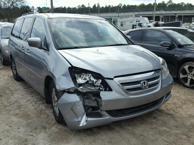 5FNRL38426B044275 - 2006 HONDA ODYSSEY EX SILVER photo 1