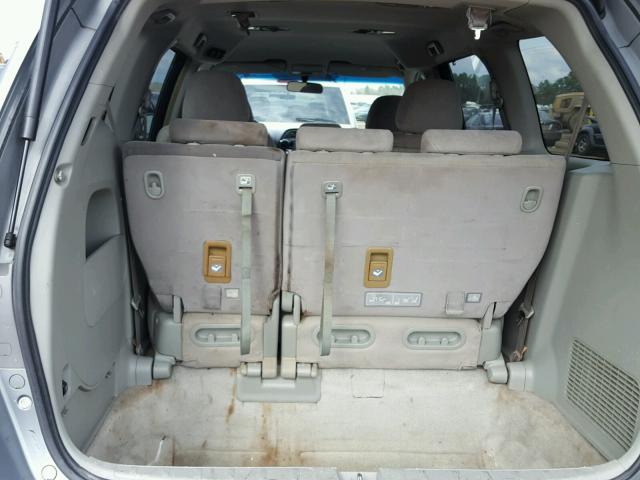 5FNRL38426B044275 - 2006 HONDA ODYSSEY EX SILVER photo 9