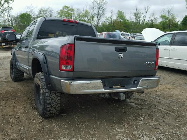 1D7HU18246S643456 - 2006 DODGE RAM 1500 S GRAY photo 3