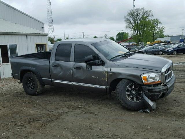 1D7HU18246S643456 - 2006 DODGE RAM 1500 S GRAY photo 9