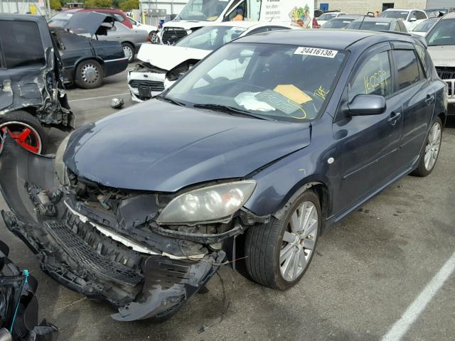 JM1BK34M381119524 - 2008 MAZDA SPEED 3 石墨色 照片 2