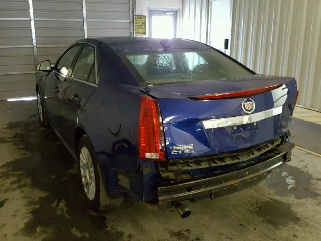 1G6DC5E5XC0131096 - 2012 CADILLAC CTS BLUE photo 3