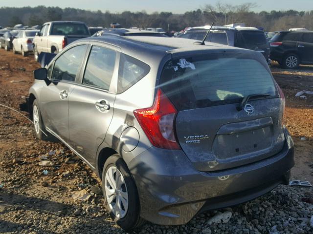 3N1CE2CP8HL359939 - 2017 NISSAN VERSA NOTE GRAY photo 3