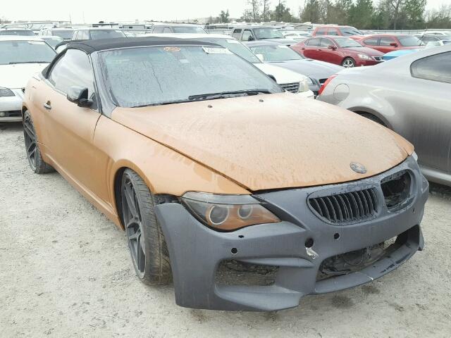 WBAEK13537CN84168 - 2007 BMW 650 I ORANGE photo 1