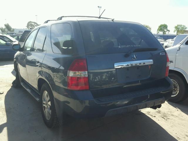 2HNYD18623H508504 - 2003 ACURA MDX TOURIN GRAY photo 3