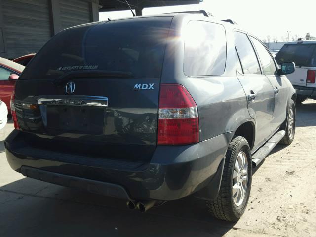 2HNYD18623H508504 - 2003 ACURA MDX TOURIN GRAY photo 4