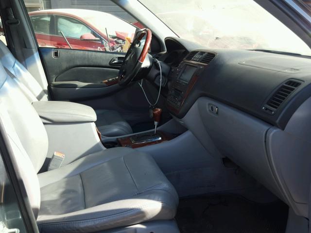 2HNYD18623H508504 - 2003 ACURA MDX TOURIN GRAY photo 5