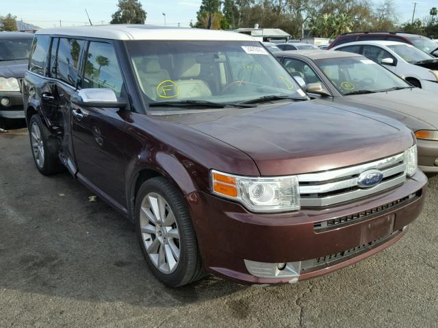 2FMDK53C19BA75649 - 2009 FORD FLEX LIMIT MAROON photo 1