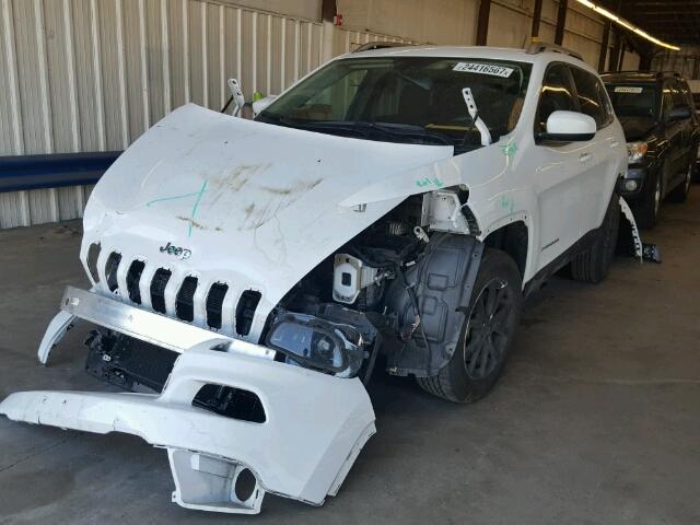 1C4PJMCB5FW679625 - 2015 JEEP CHEROKEE L WHITE photo 2