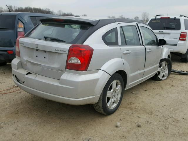 1B3HB48A29D200273 - 2009 DODGE CALIBER SX SILVER photo 4