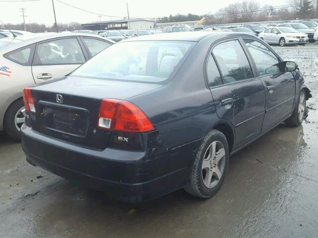 2HGES26774H630830 - 2004 HONDA CIVIC EX შავი ფოტო 4