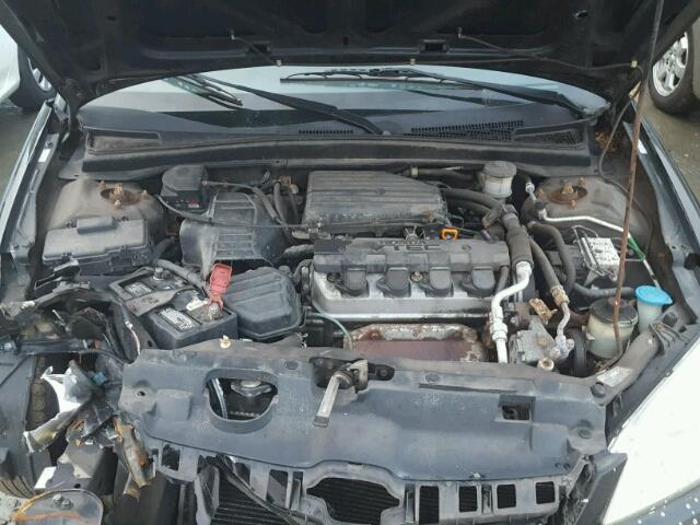 2HGES26774H630830 - 2004 HONDA CIVIC EX შავი ფოტო 7