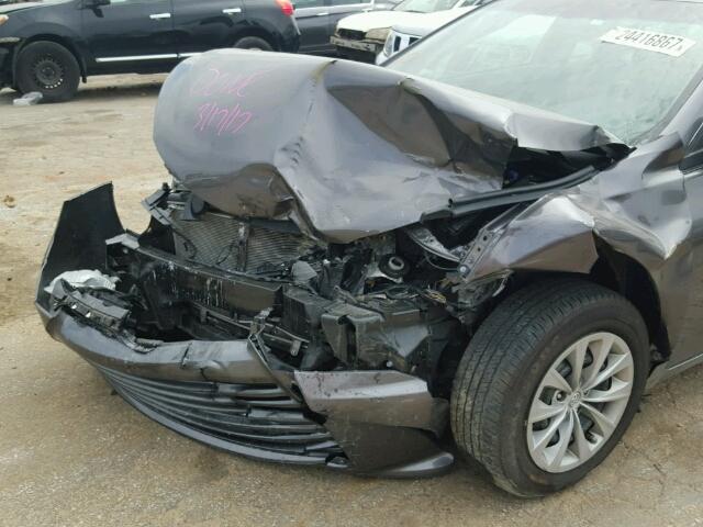 4T1BF1FK8GU135053 - 2016 TOYOTA CAMRY GRAY photo 9