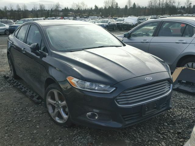 3FA6P0H7XDR326200 - 2013 FORD FUSION SE BLACK photo 1