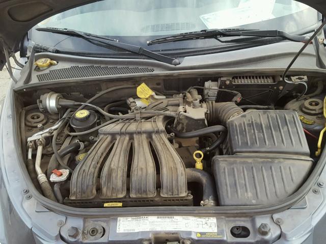 3C8FY68B62T374368 - 2002 CHRYSLER PT CRUISER BLUE photo 7