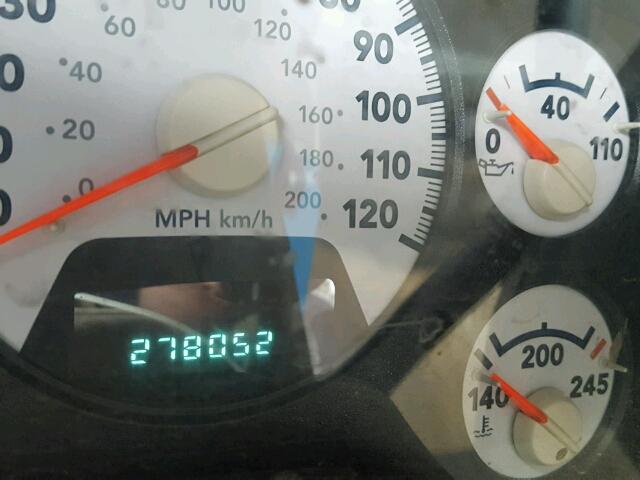 3D7KS28C26G103329 - 2006 DODGE RAM 2500 S BLACK photo 8