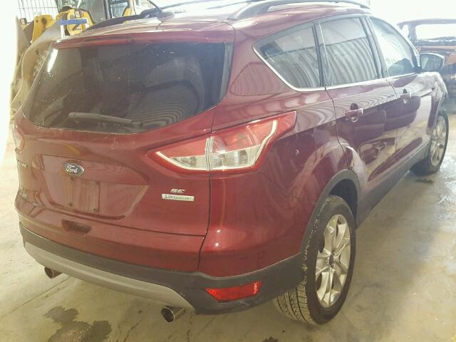 1FMCU0GX6DUA46852 - 2013 FORD ESCAPE MAROON photo 4