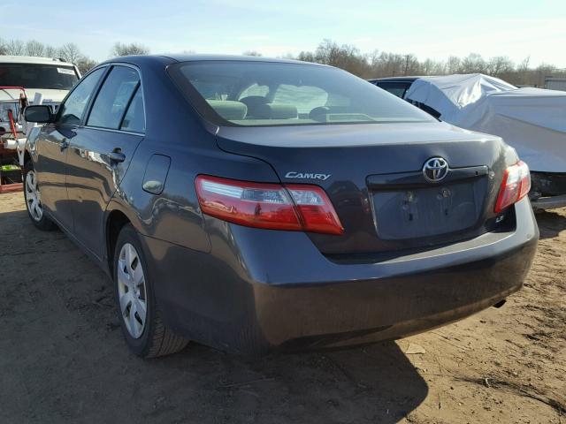 4T1BE46K69U342757 - 2009 TOYOTA CAMRY BASE CHARCOAL photo 3