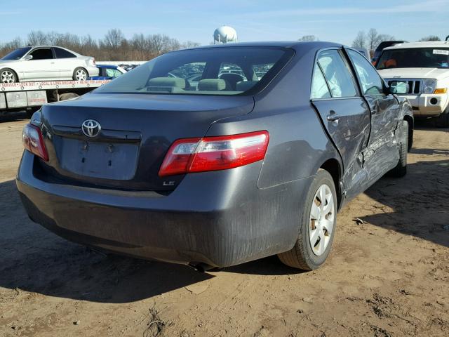 4T1BE46K69U342757 - 2009 TOYOTA CAMRY BASE CHARCOAL photo 4