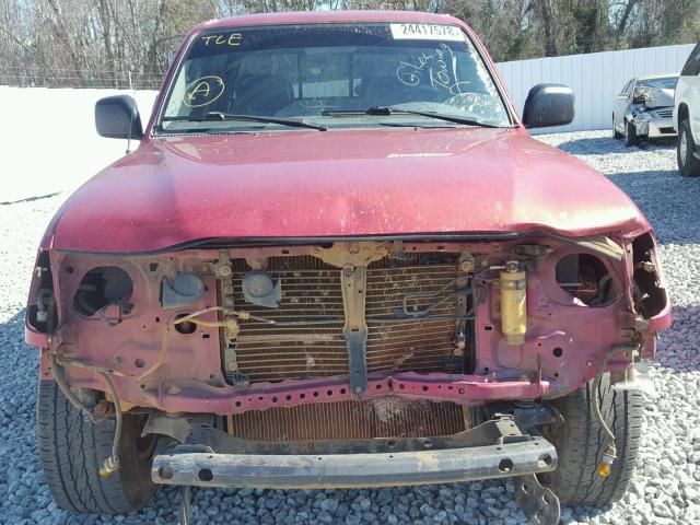 5TEGN92N82Z897102 - 2002 TOYOTA TACOMA DOU RED photo 9