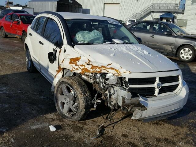 1B3HB48C28D725785 - 2008 DODGE CALIBER SX WHITE photo 1