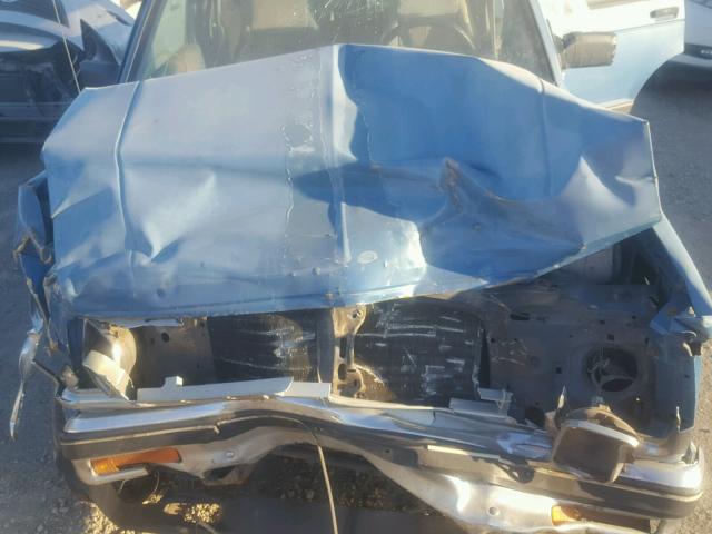 1GNCS13Z3N2169813 - 1992 CHEVROLET S10 BLAZER BLUE photo 7